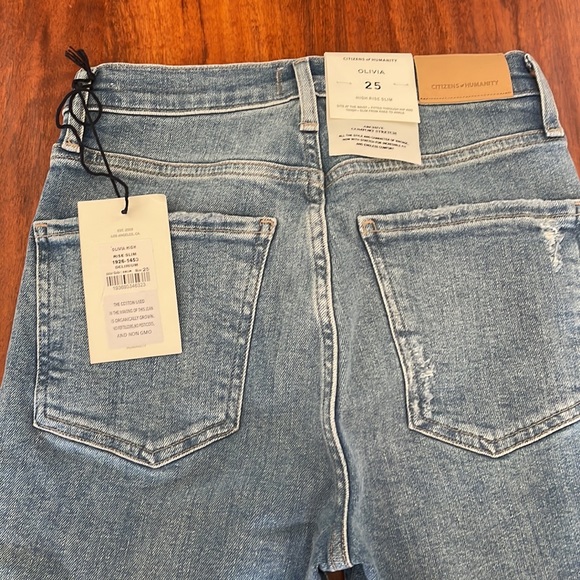 Citizens of Humanity Olivia High Ruse denim. Size 25 - Picture 5 of 5